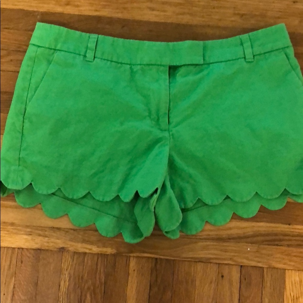COPY - Green J. Crew shorts in great condition